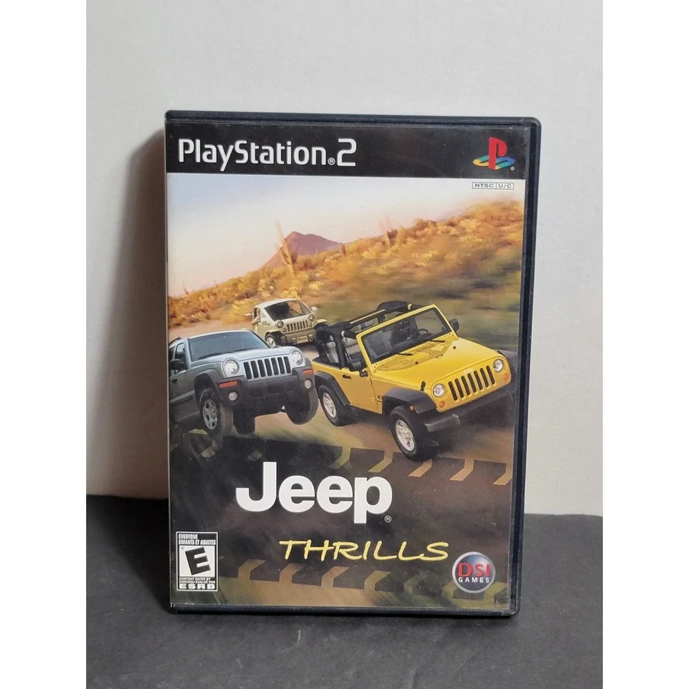 Jeep Thrills PS2 Sony PlayStation 2 2008 Complete Tested Working